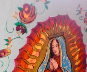 Our Lady of Guadalupe detail 2