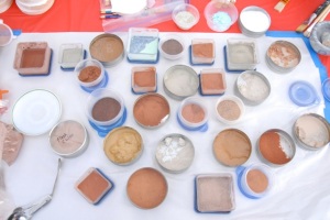 image of clay pigments